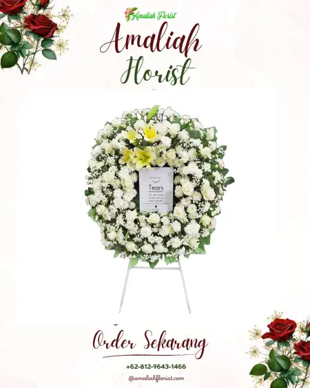 Krans Bunga Duka Sudirman Jakarta