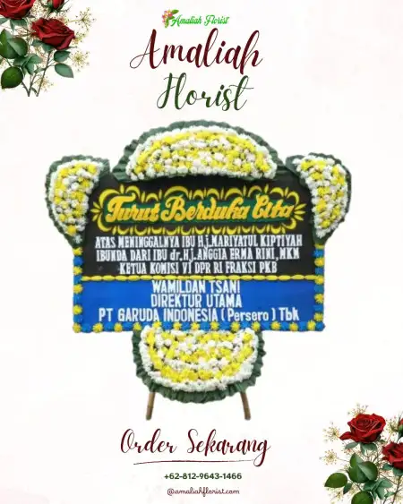 Papan Bunga Duka Sudirman Jakarta